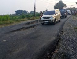 Jalan Gunungsari Amblas Parah Pasca Perbaikan, Kenapa?