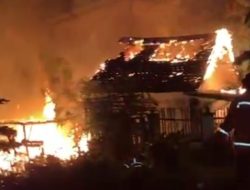 Rumah Lansia di Desa Tritunggal Ludes Terbakar, Kerugian Capai Rp200 Juta