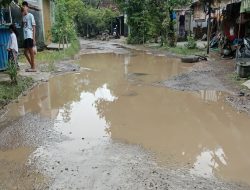 Jalan Berlubang Penghubung Antar Kota Rembang-Pati Jadi Sorotan