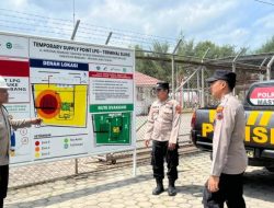 Perkuat Keamanan Objek Vital, Polsek Sluke Intensifkan Patroli Blue Light di Terminal LPG