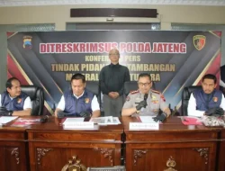 Ditreskrimsus Polda Jateng Ungkap Praktik Pertambangan Ilegal di Boyolali dan Kendal