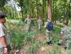 Dandim 0720/Rembang Tinjau Lokasi Pembangunan Batalyon di Bulu