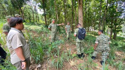 Dandim 0720/Rembang Tinjau Lokasi Pembangunan Batalyon di Bulu