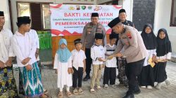 Sinergi Indah Polres Rembang, RS Bhayangkara, dan Ponpes LP3IA Narukan di HUT Bhayangkara ke-80