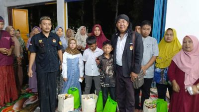 Momen Hari 10 Muharram, LP3 Rembang Rajut Kebahagiaan Bersama Puluhan Anak Yatim di Pancur