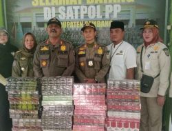 Tim Gabungan Amankan 25.200 Batang Rokok Ilegal dalam Operasi di Kecamatan Sulang