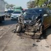 Dihantam dari Depan Usai Salip Truk di Pantura Kaliori, Empat Orang Dilarikan ke Puskesmas