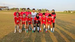 Meriahkan Sedekah Bumi Tlogomojo, Laga Sengit Sepak Bola Putri Sedot Perhatian Warga