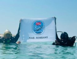 Semarak HUT Ke-81 RI, POSSI Rembang Siap Kibarkan Merah Putih di Kedalaman Laut Pulau Gede