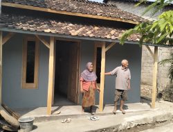 Dulu Tinggal di Bekas Kandang Sapi, Pasangan Lansia di Kragan Rembang Kini Punya Rumah Layak BAZNAS