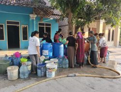 LP3 Kabupaten Rembang Kembali Salurkan 5 Armada Air Bersih di Pancur