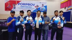 Tim Tenis Meja Rembang Raih Dua Medali Perunggu di Porprov Jateng XVII/2026, Targetkan Emas di Nomor Lain