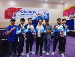 Tim Tenis Meja Rembang Raih Dua Medali Perunggu di Porprov Jateng XVII/2026, Targetkan Emas di Nomor Lain